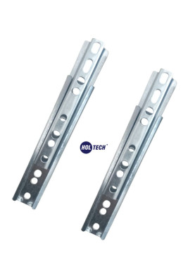  1.Kalite 19 Cm Baza Başlığı Bağlantı Aparatı Ayarlanabilir Metal Montaj Kızağı (2'li Set)