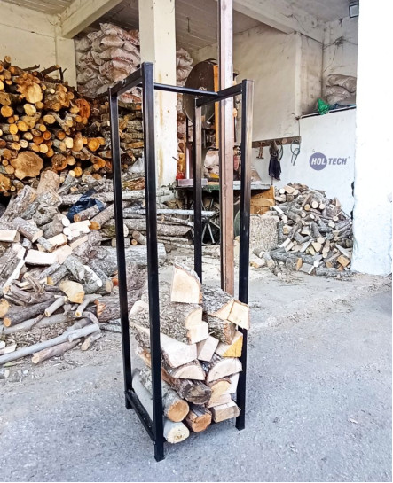 Şömine Yanı Odunluk Metal Dekoratif Odun Rafı Kalın Profilli Paslanmaz Şömine Ekipmanı Şömine Yanı Odunluk Metal Dekoratif Odun Rafı Kalın Profilli Paslanmaz Şömine Ekipmanı