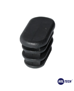 15 x 30 mm Oval Sert Plastik Boru Profil İç Geçme Tapa Mobilya Profil Plastik Tapa ve Tıpaları 