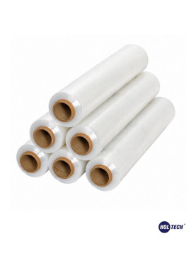 50 cm Palet Streç Film 17 Micron Net 2 kg  Strech Film 200 Metre Şeffaf - (6 ADET 1 KOLİ)