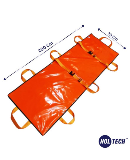 HOLTECH Hasta Taşıma Sedyesi 200 x 70 Cm Emniyet Kilitli Acil Durum Sedye Sağlık Kabinlerine Uygun