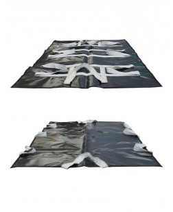 Veteriner Klinikleri İçin Sedye Hayvan Taşıma Sedyesi 100x140 Cm Transfer Sedyesi