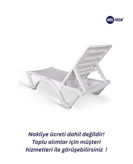 Plastik Otel Tipi Şezlong Plastik Otel Tipi Şezlong
