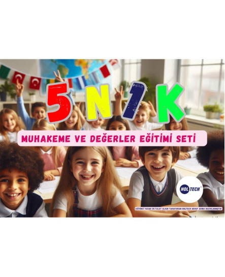 5N1K Muhakeme ve Değerler Eğitimi Seti